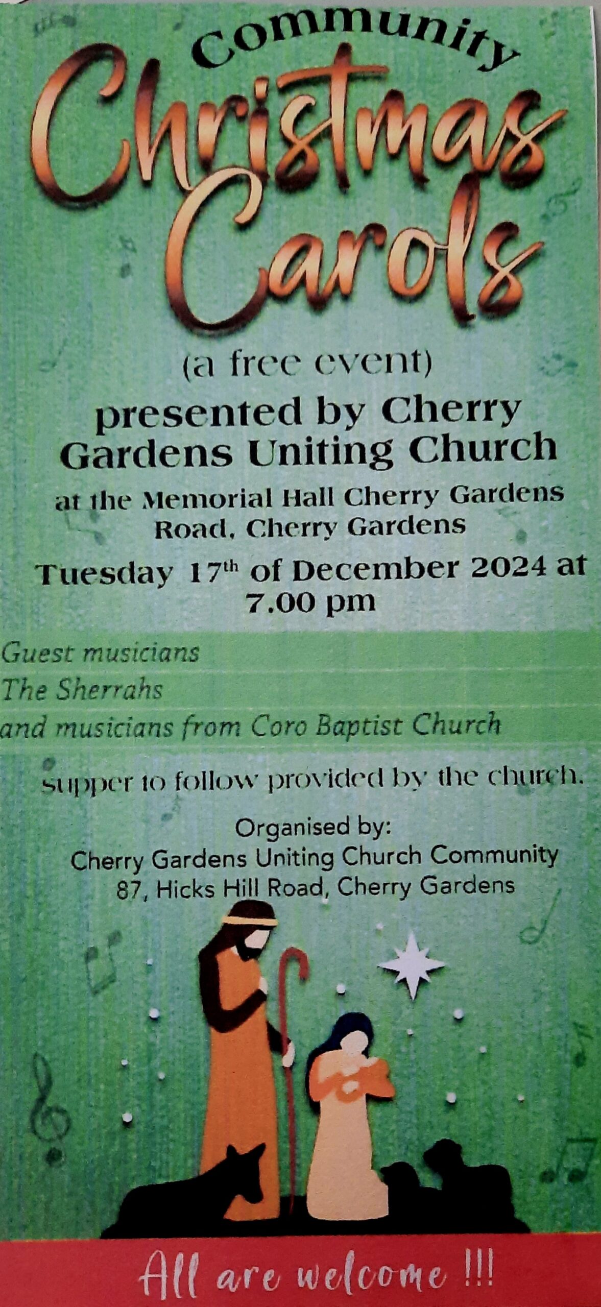 Cherry Gardens Community Carols